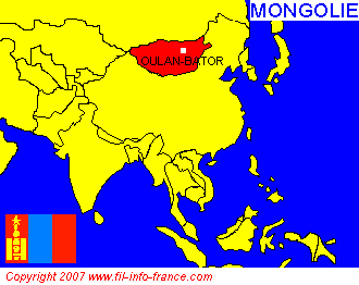 Cliquez sur la carte pour slectionner un pays d'Asie !